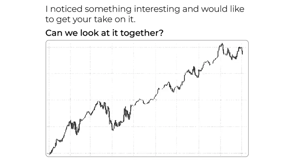 A cinematic zoom on a key finding in a chart