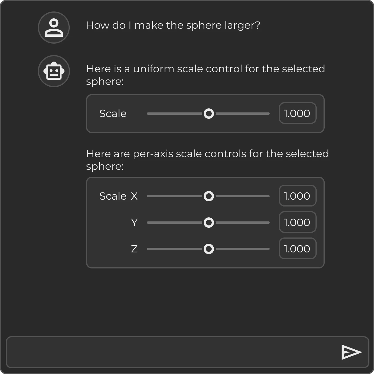 Example 6 - Synthetic UI